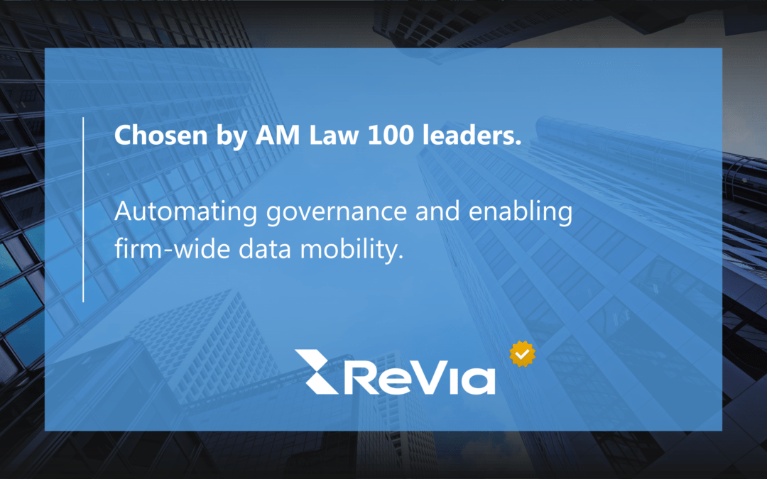 Top AMLAW 100 Firm Joins ReVia’s MailPath Community